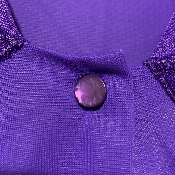 Vassarette purple robe - Picture 2 of 8